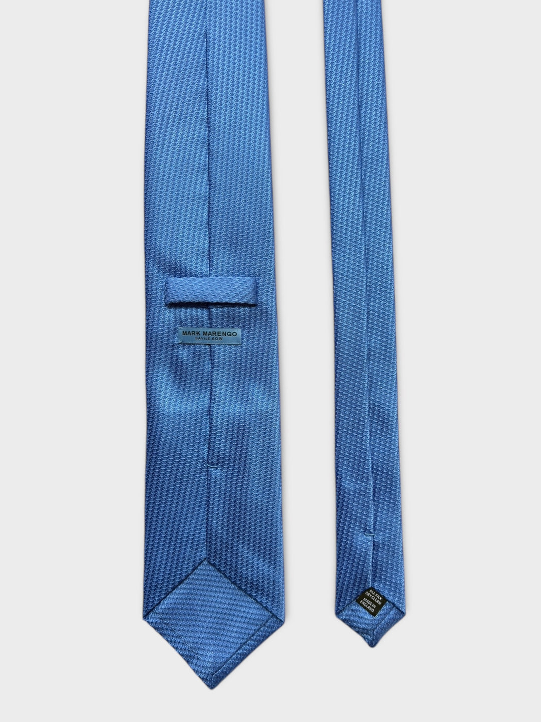 Pale Blue Textured Jacquard Silk Tie