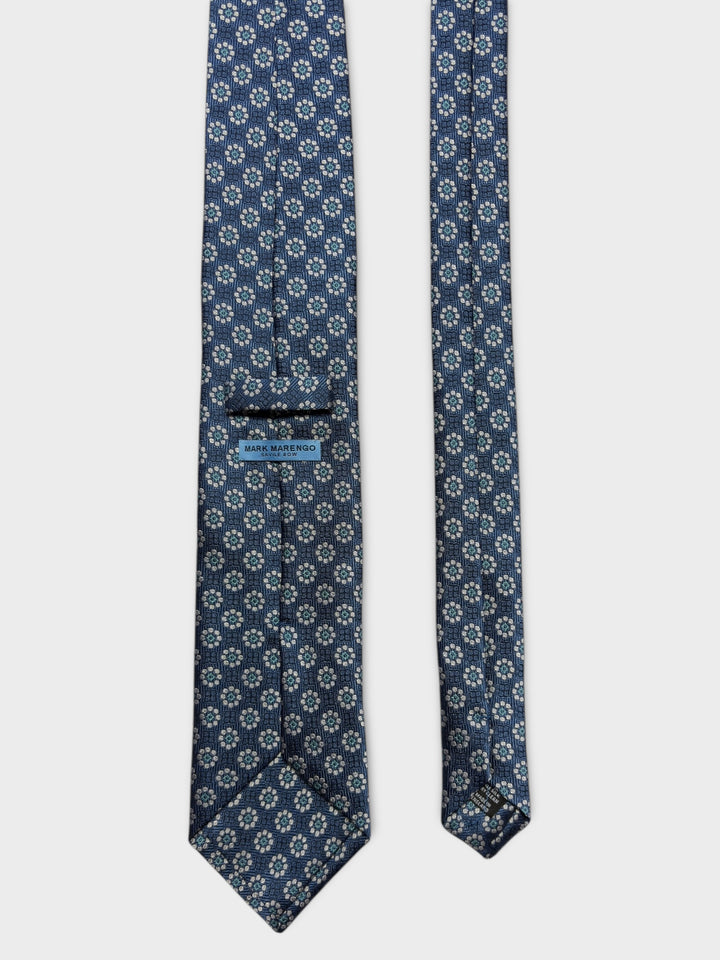 Jean Flower Butterfly Jacquard Silk Tie