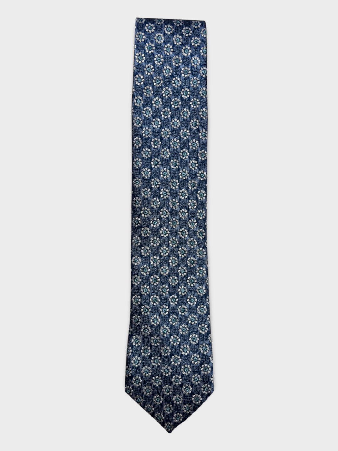 Jean Flower Butterfly Jacquard Silk Tie