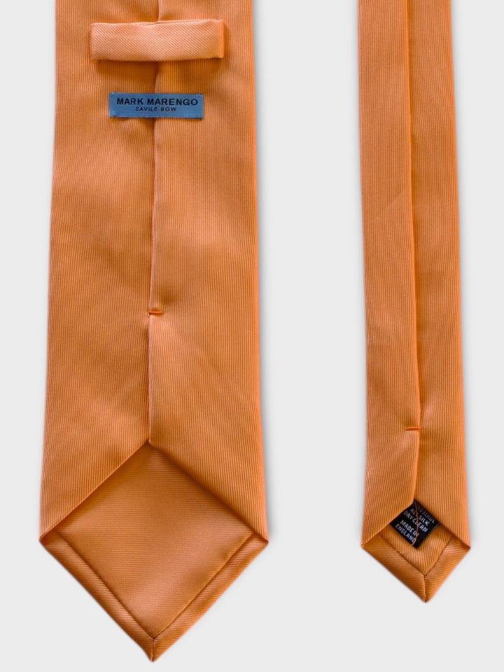 Pale orange 50 oz Silk Twill Tie
