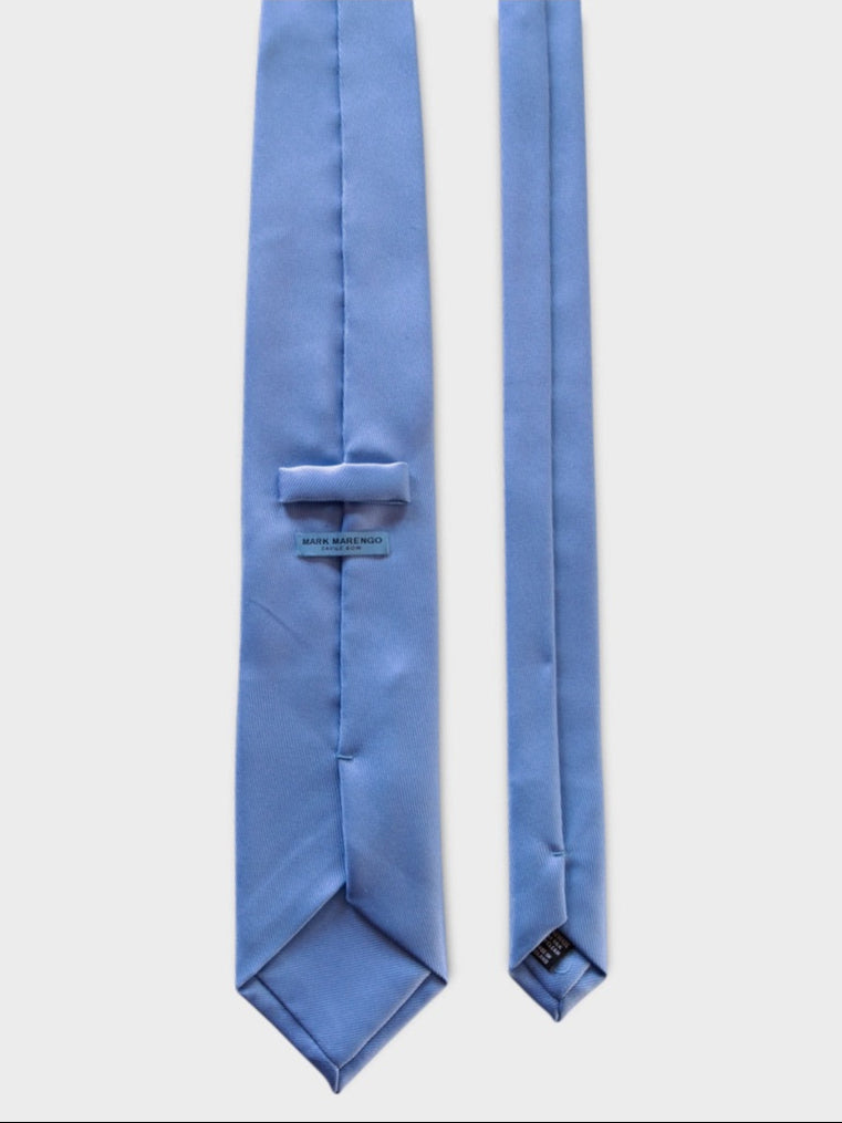 Pale Blue 50 oz Silk Twill Tie