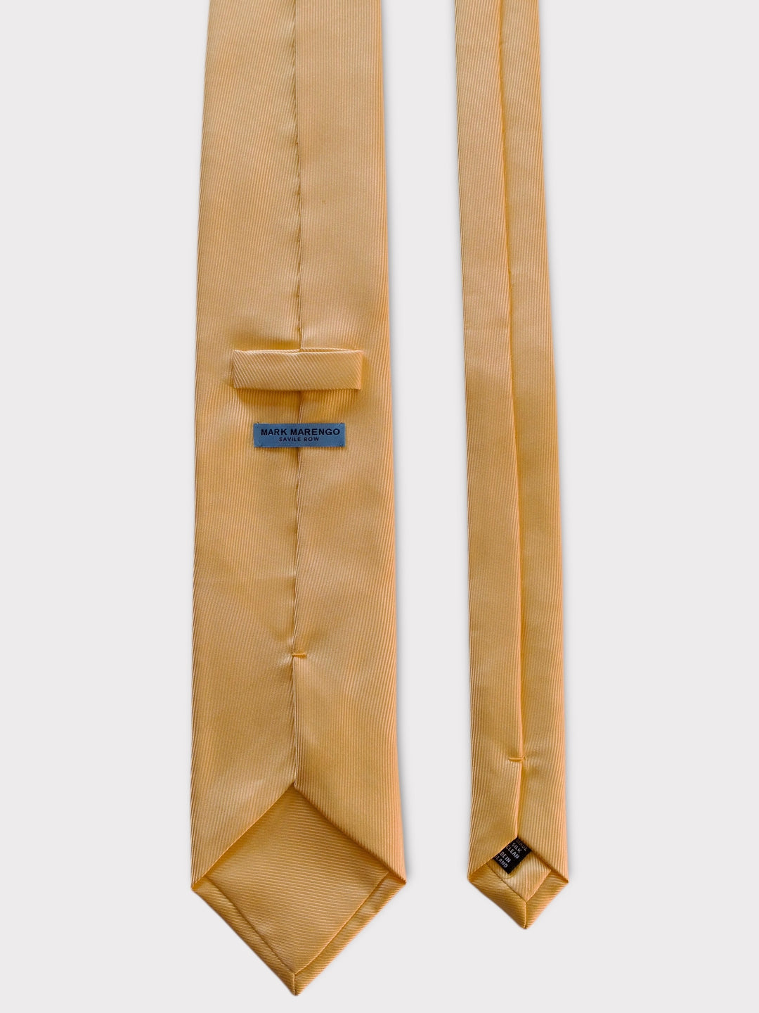 Yellow 50 oz Silk Twill Tie