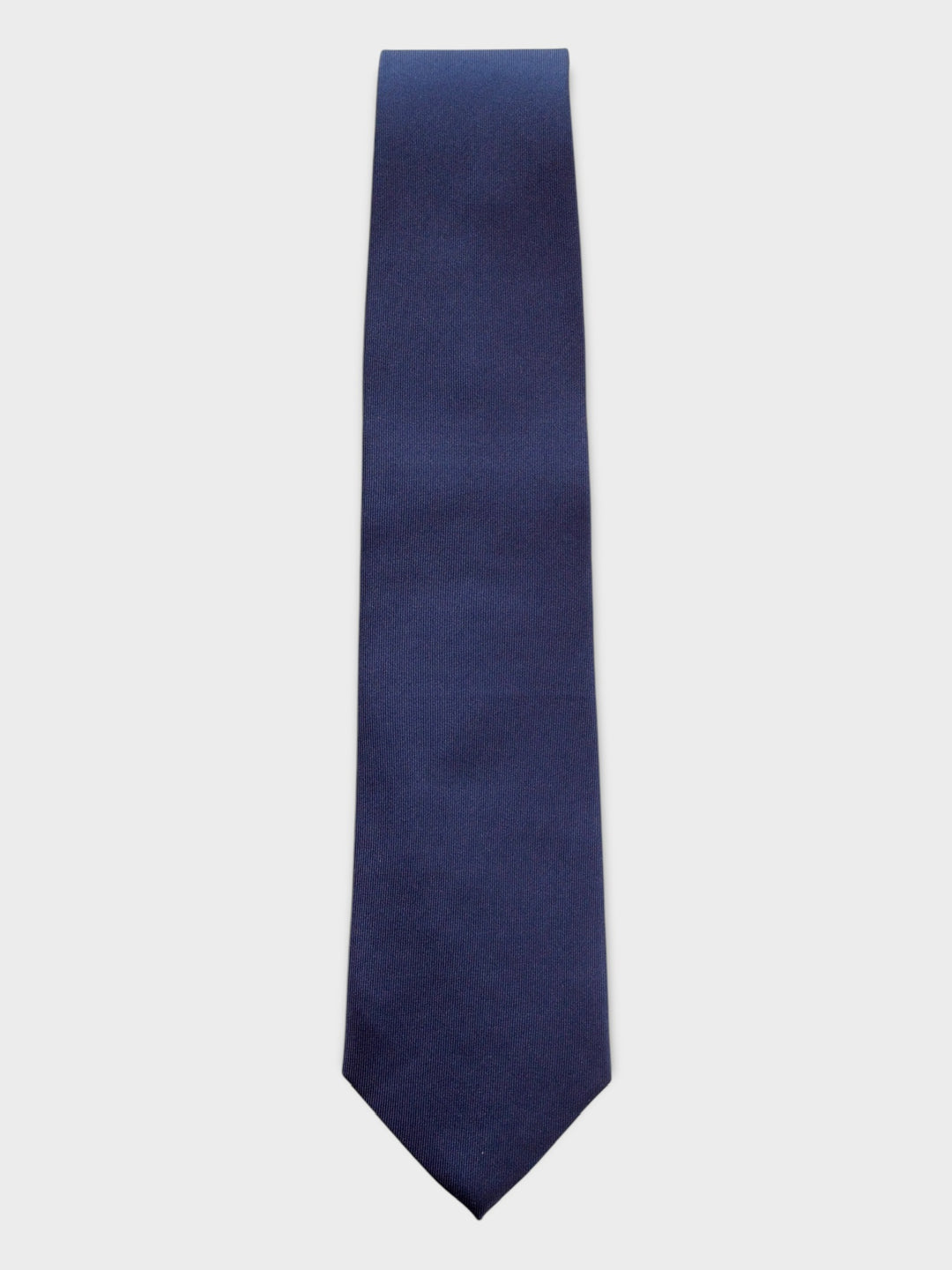 Blue 50 oz Silk Twill Tie