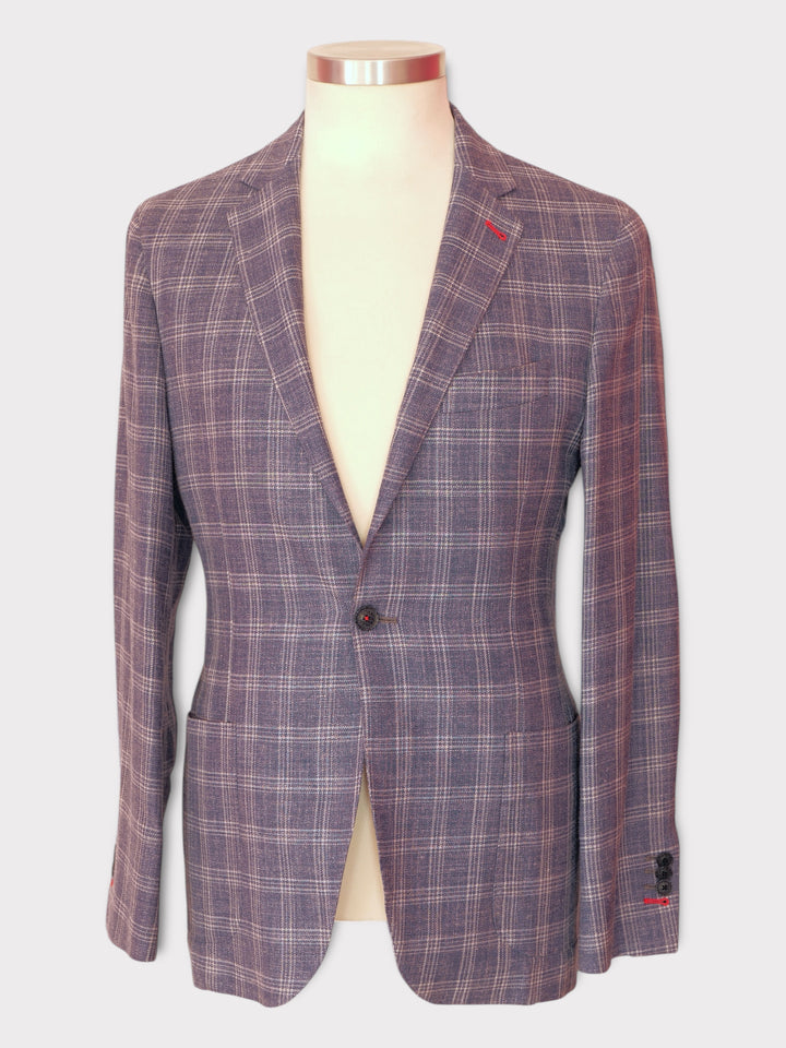 Blue Check Summer Jacket