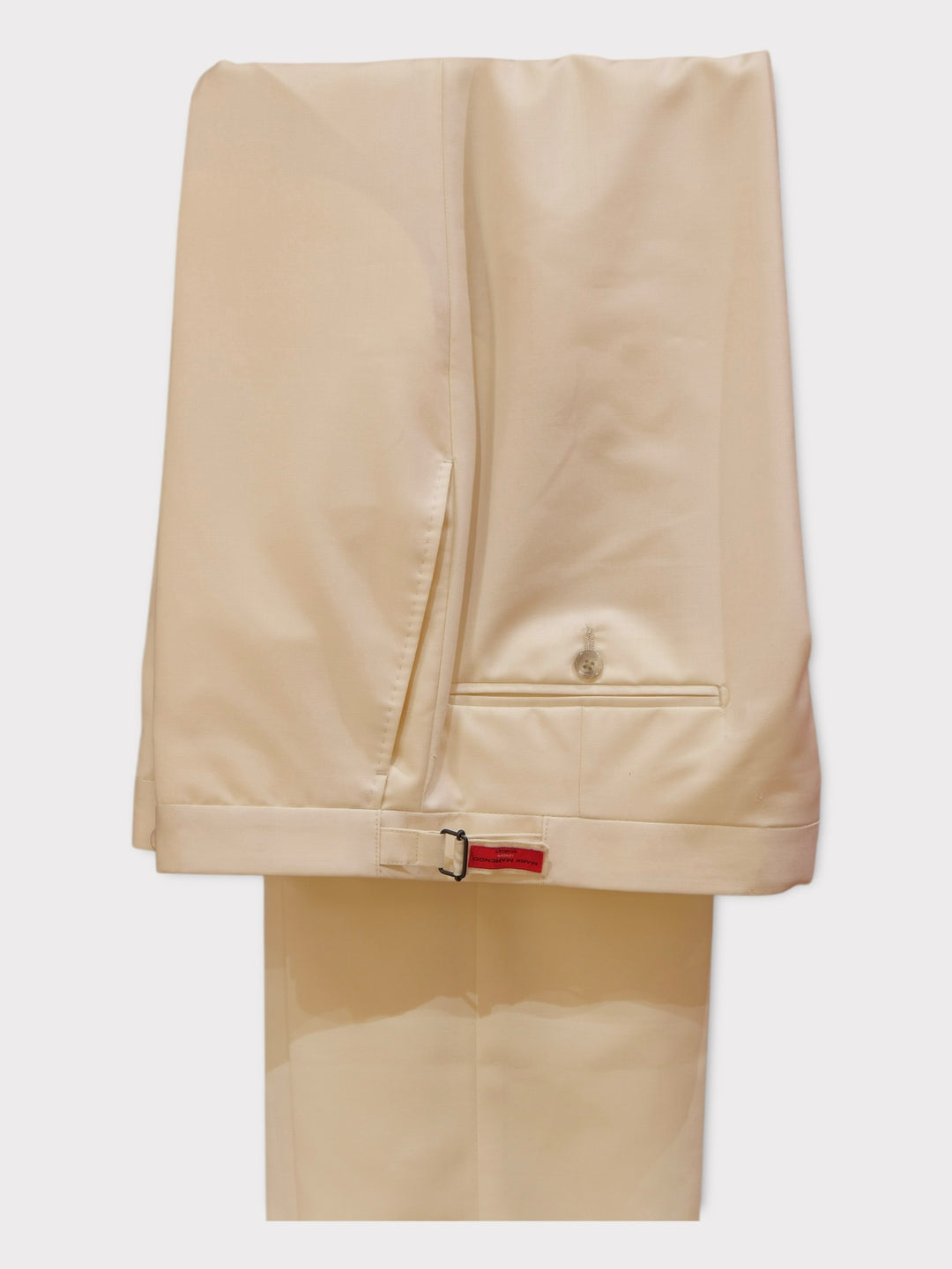 Cream Wool Trousers