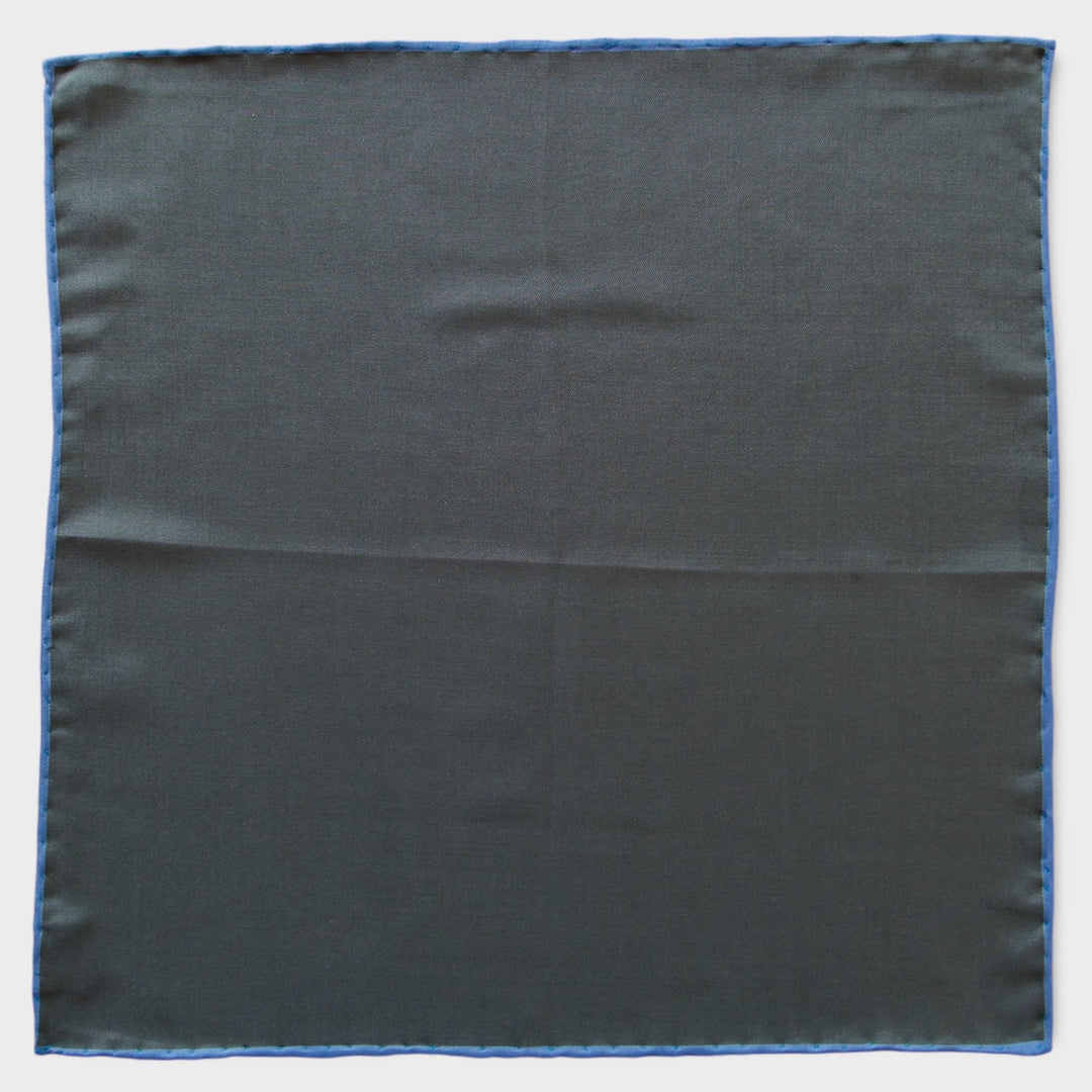 Green Silk Pocket Square