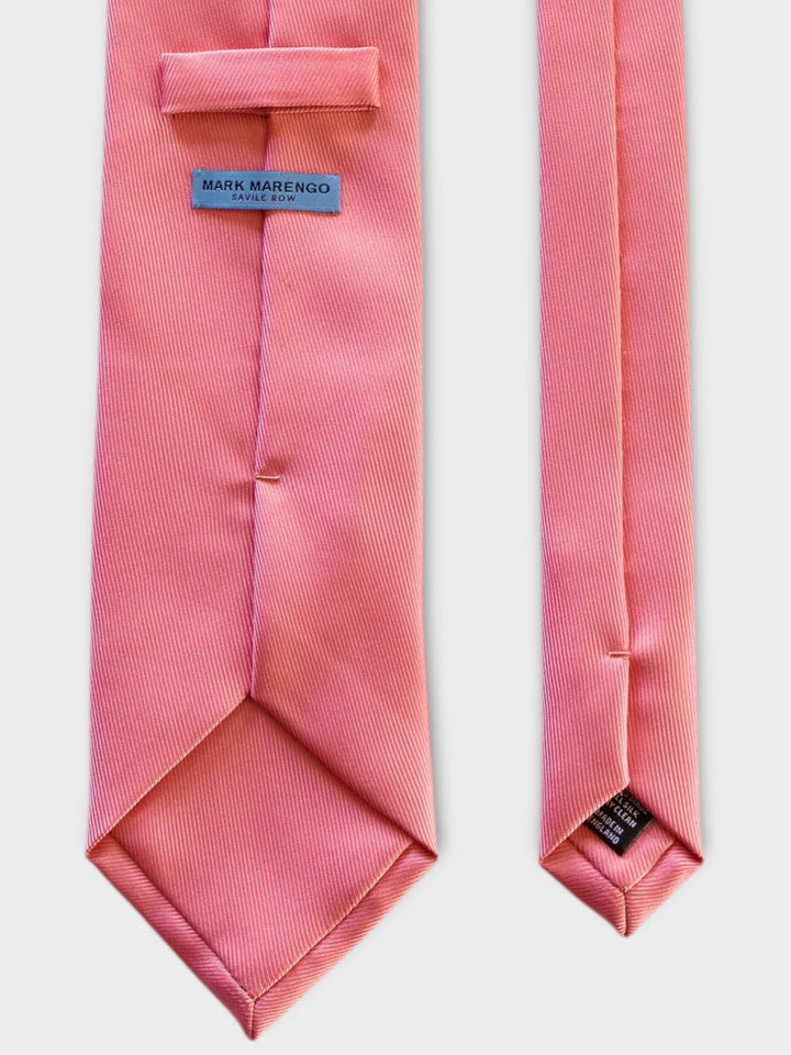 Pink 50 oz Silk Twill Tie