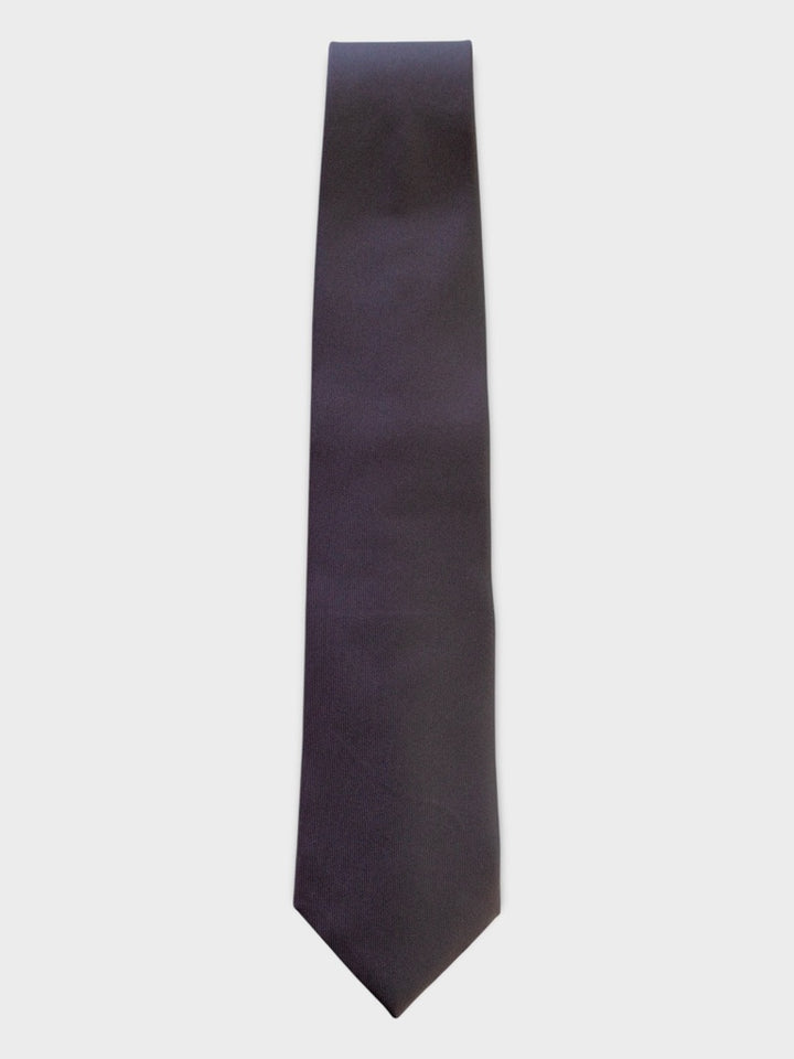 Grey 50 oz Silk Twill Tie