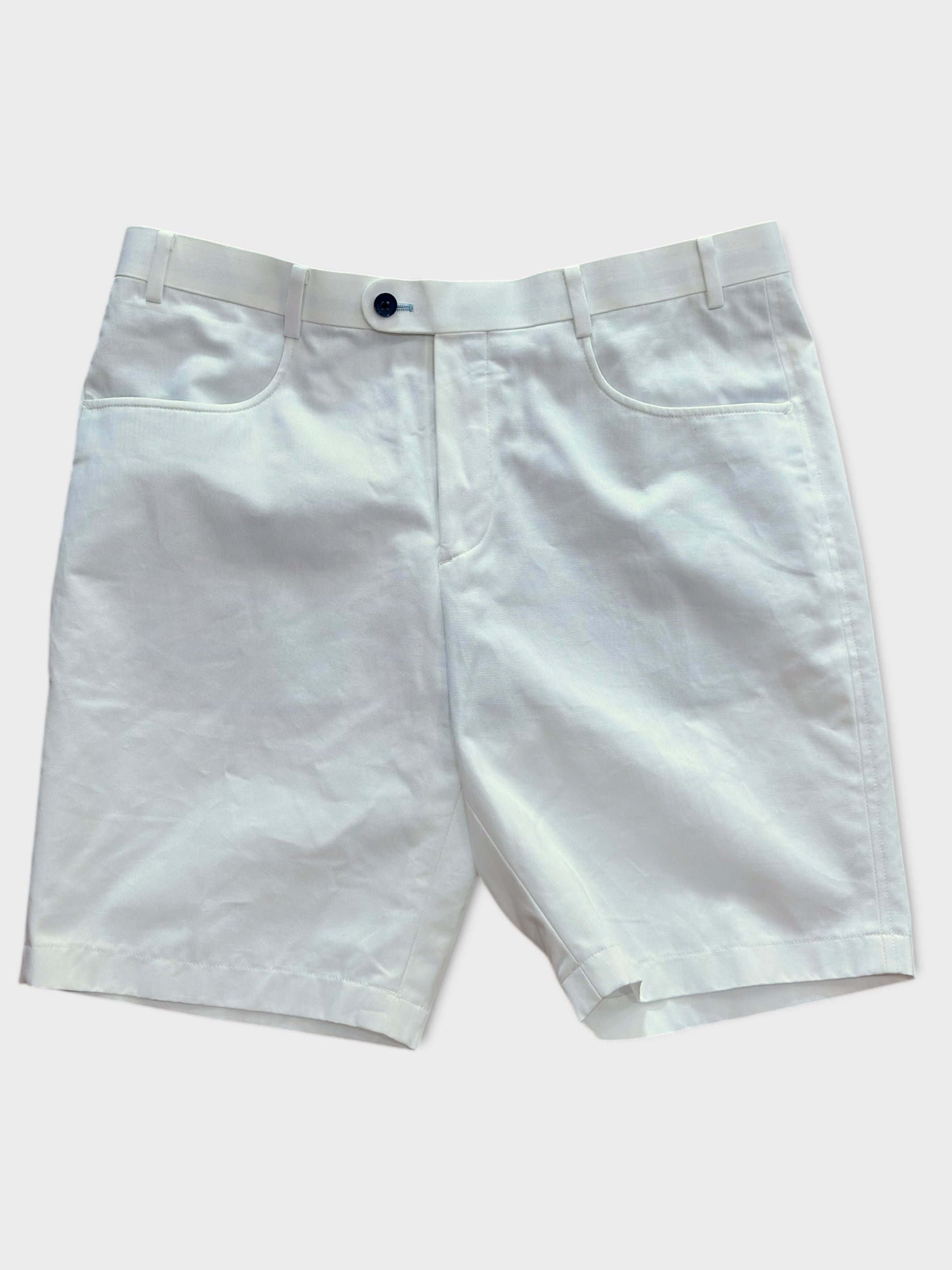 白コットンショートパンツ – MARK MARENGO BESPOKE