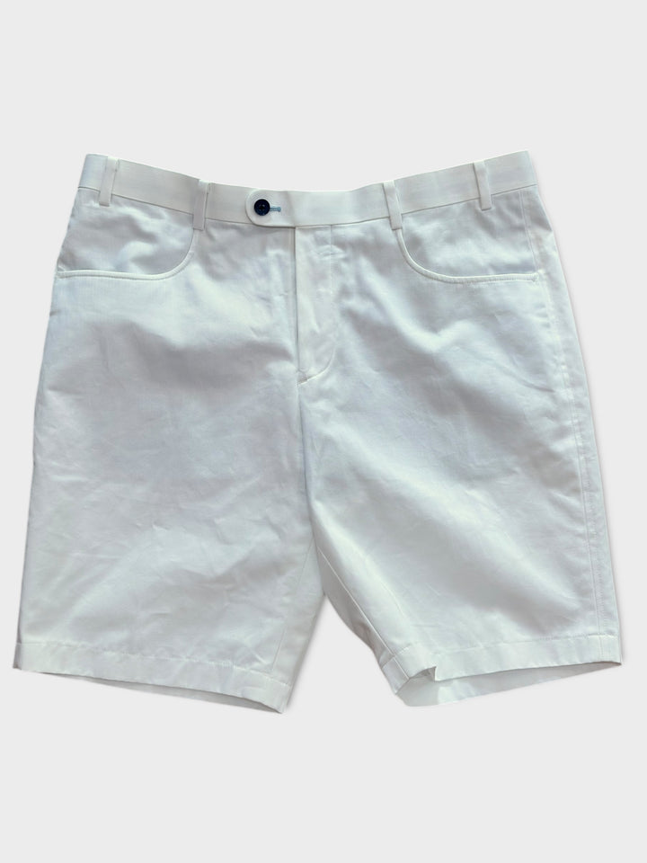 Short bleu à carreaux