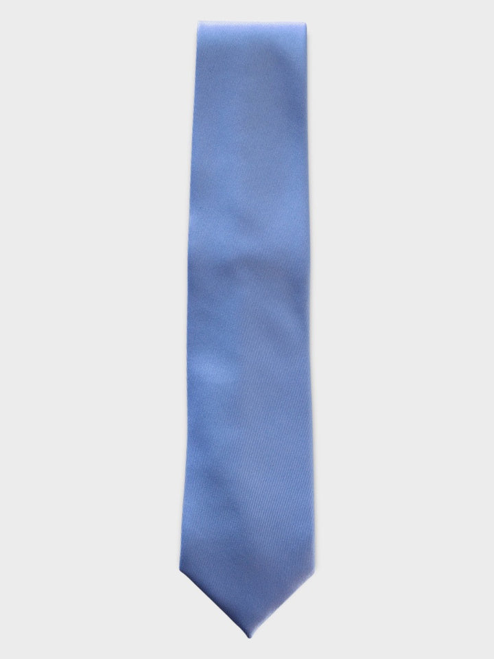 Pale Blue 50 oz Silk Twill Tie