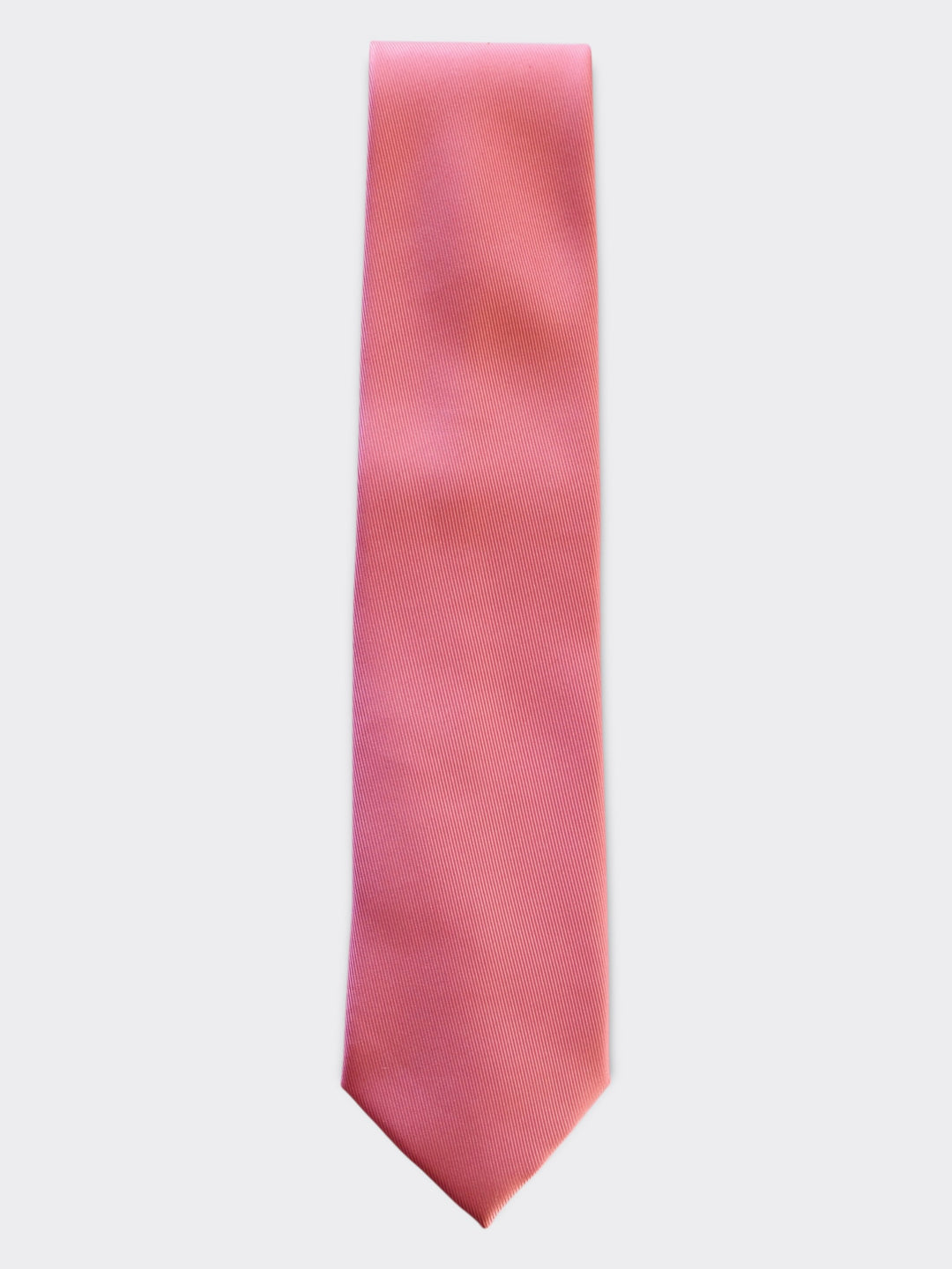 Pink 50 oz Silk Twill Tie