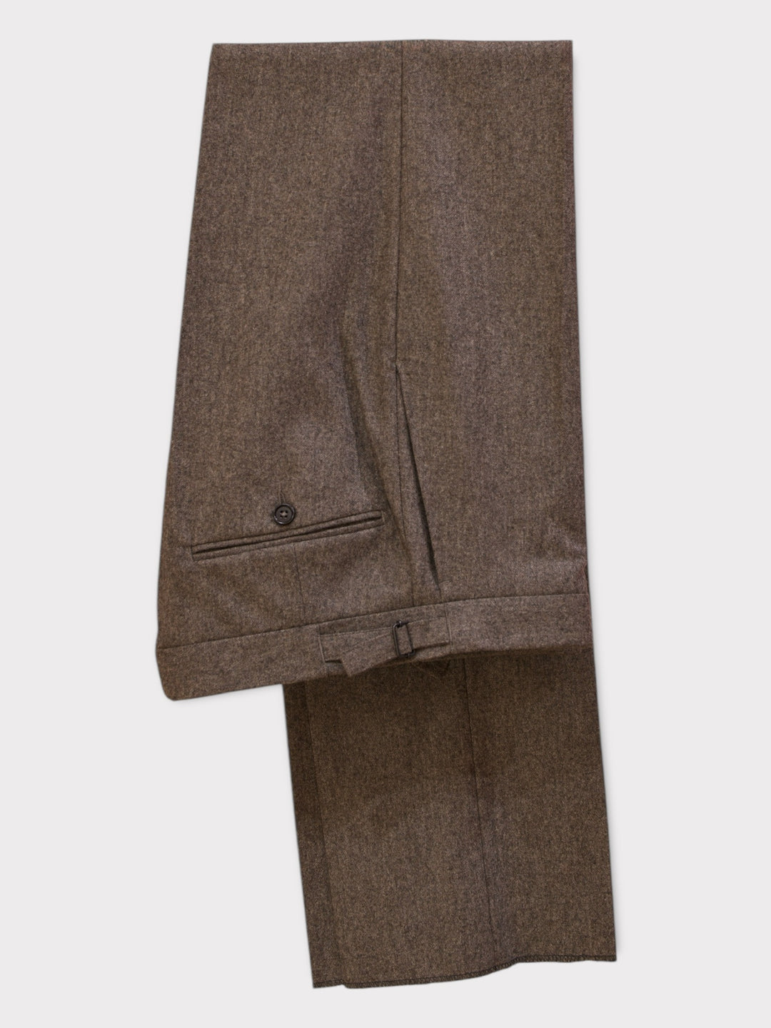 Taupe Flannel Trousers