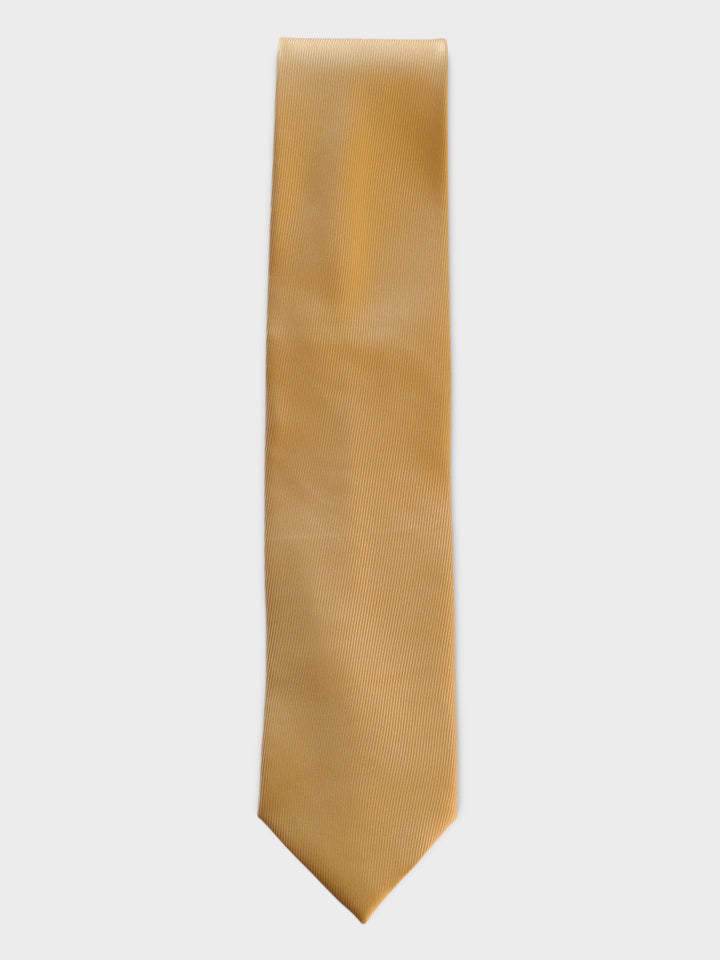 Yellow 50 oz Silk Twill Tie