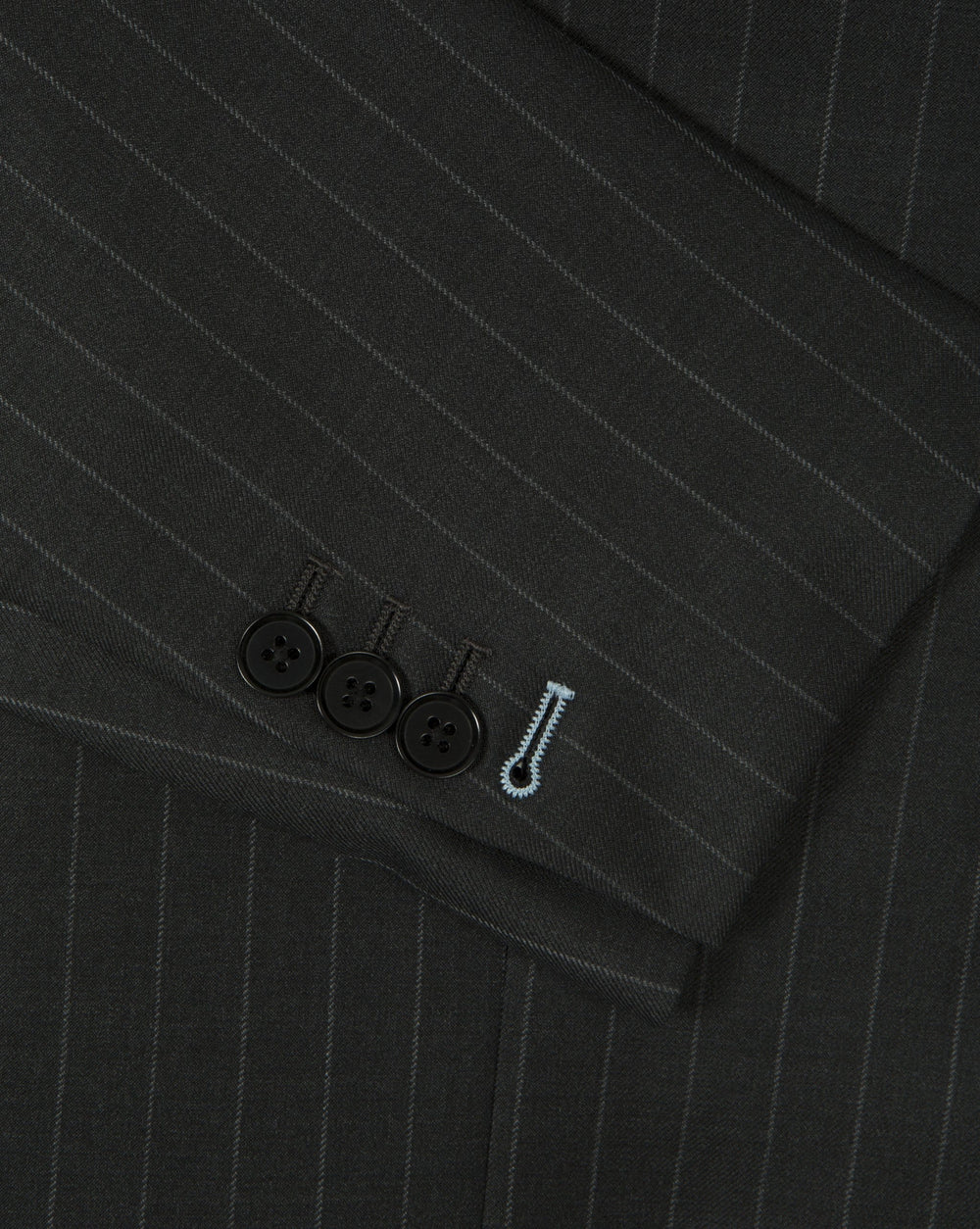 Charcoal Grey Pinstripe Suit - Mark marengo