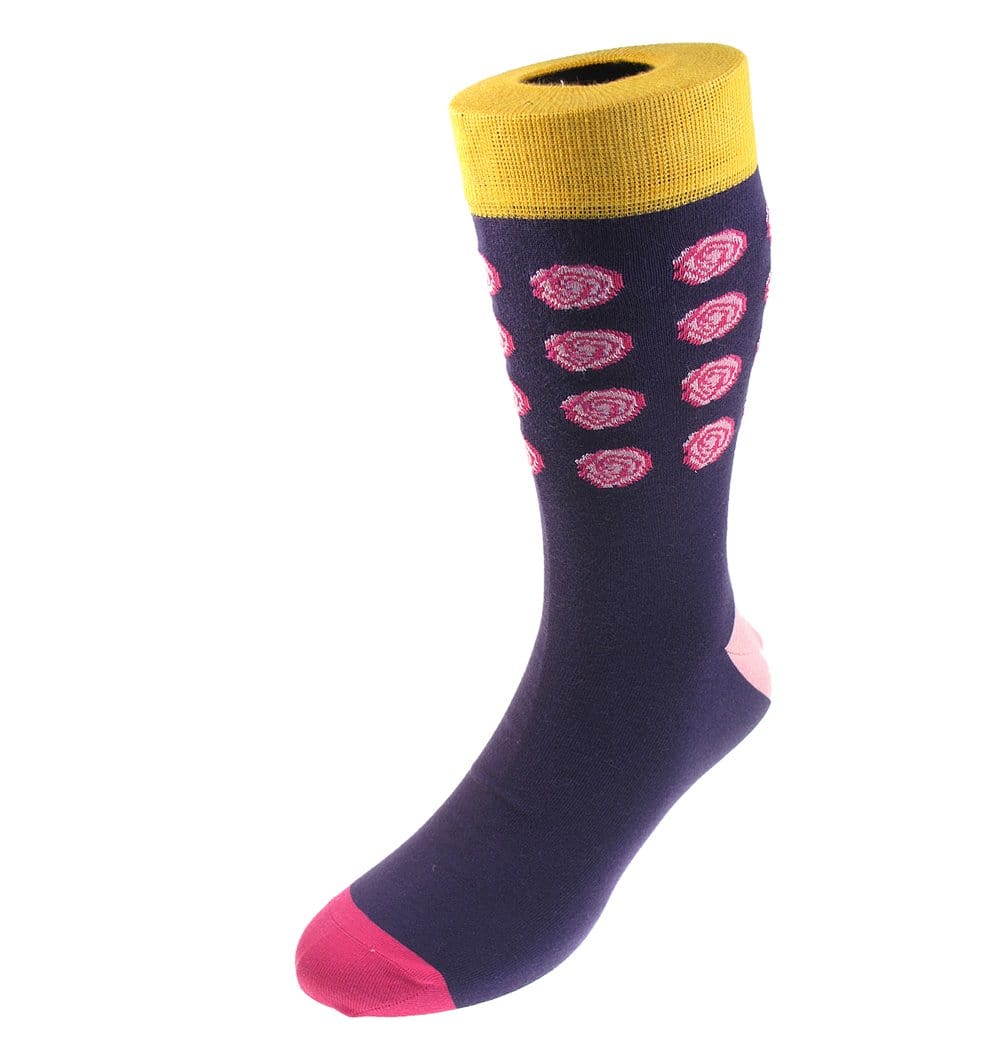 Mark Marengo Purple Socks