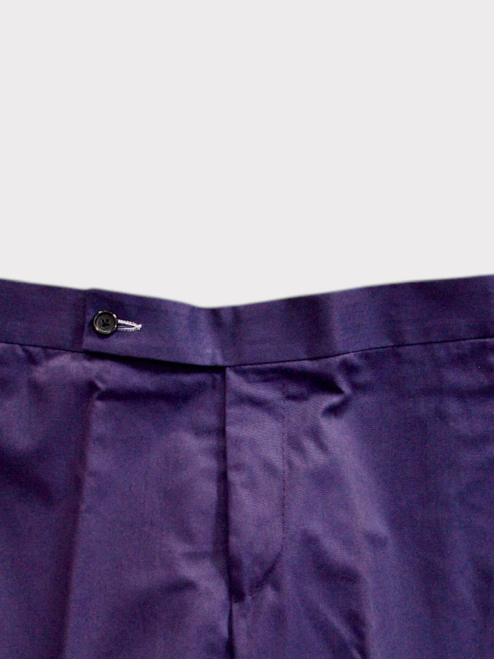 Purple Cotton Trouser
