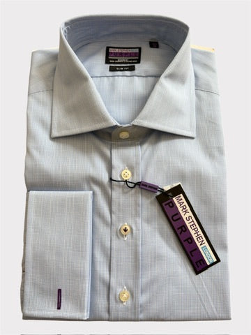 Pale Blue Check Shirt