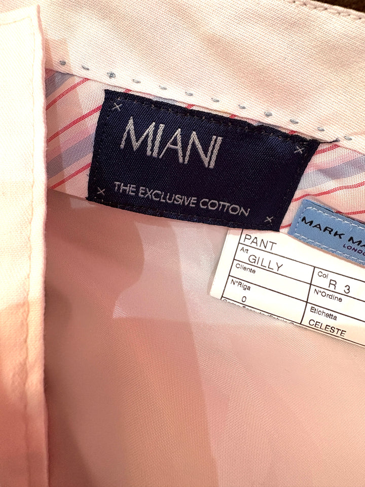 Beige Brushed Cotton Trouser