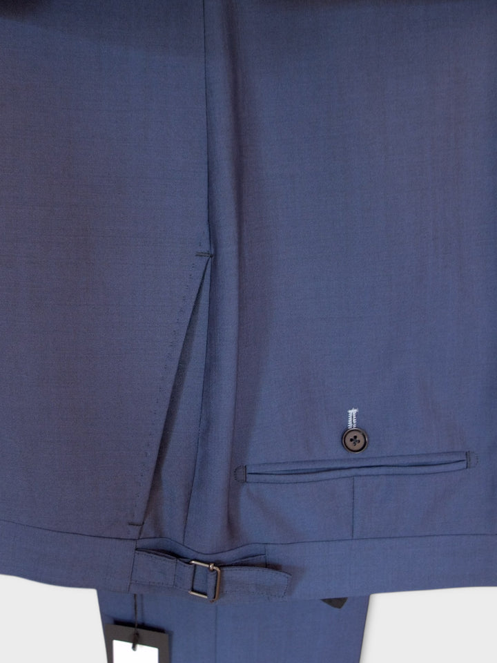 Blue Wool And Mohair Suit Sartorial Make