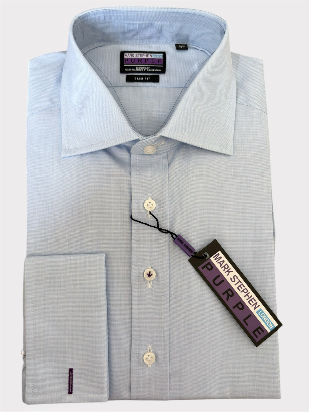 Pale Blue End On End Shirt