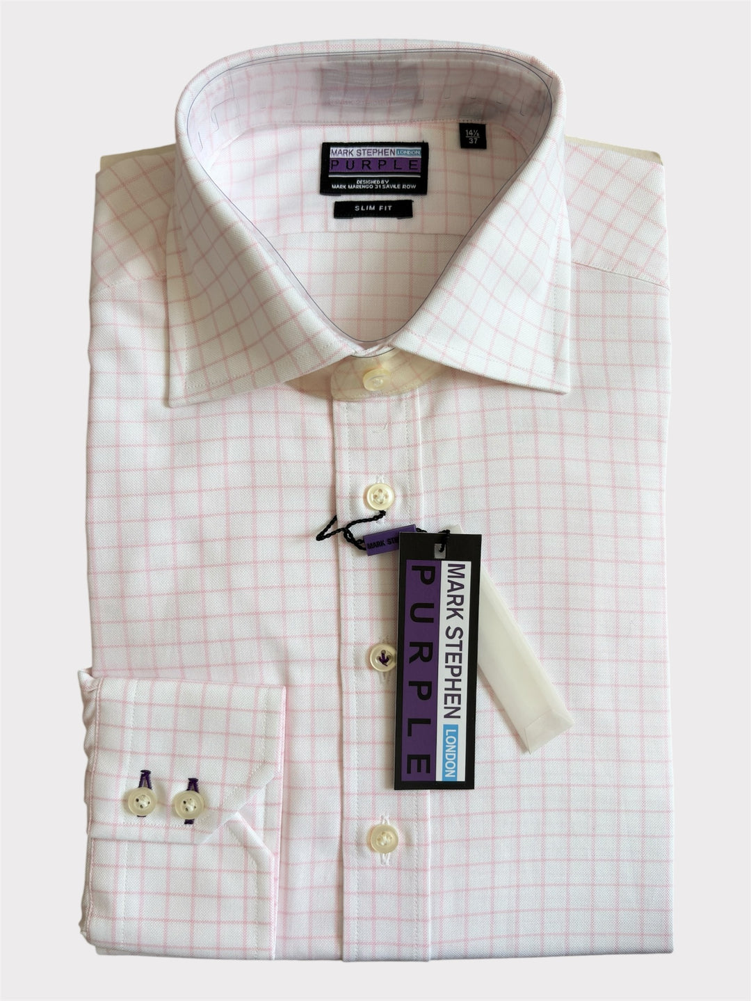 Pink Check Shirt