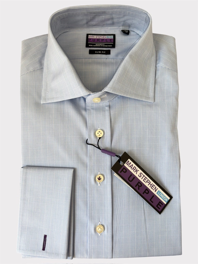 Light Blue Check Shirt Limited Edition