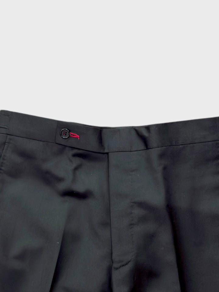 Black Wool Trousers Scarlet Label