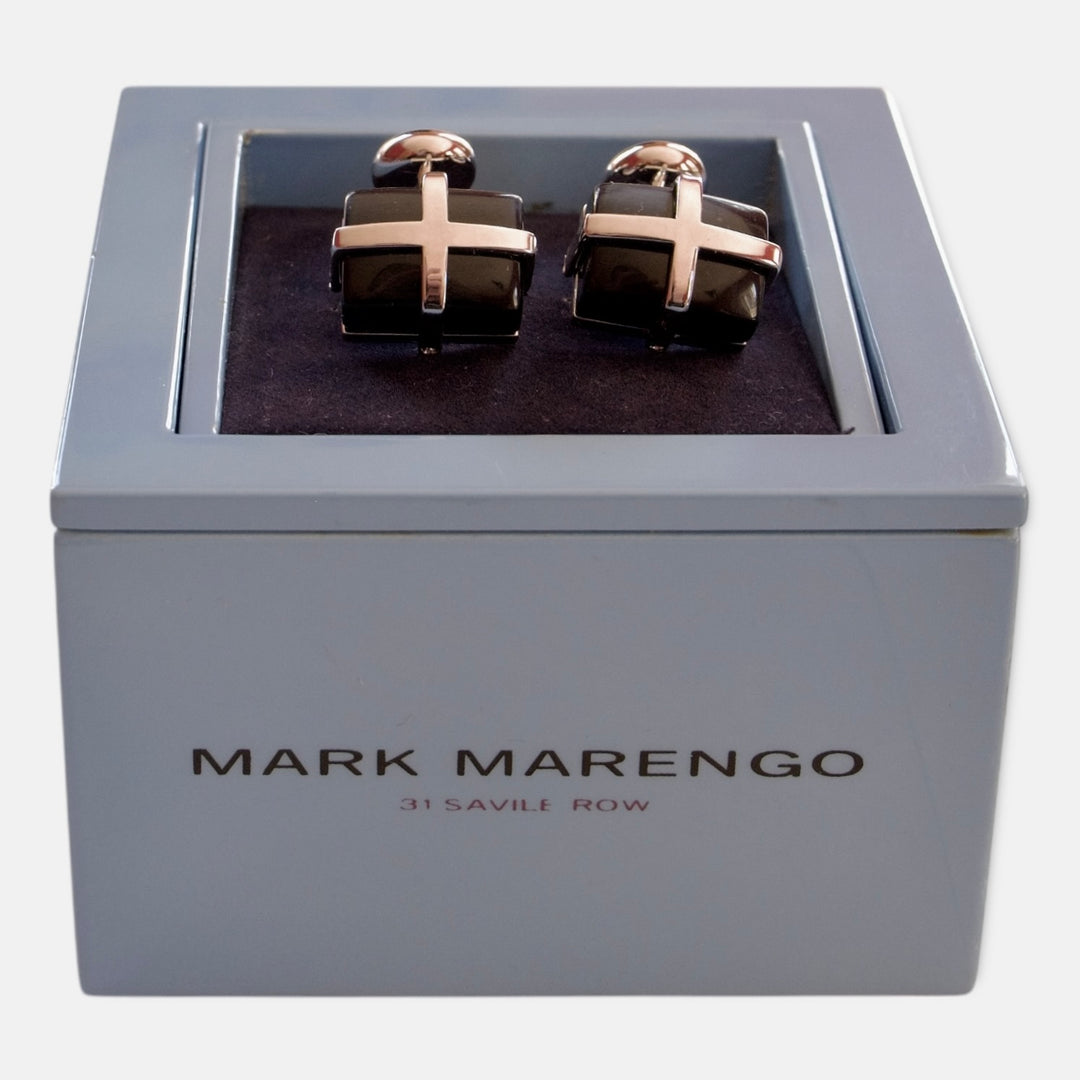 Black Cat Eye Cufflinks