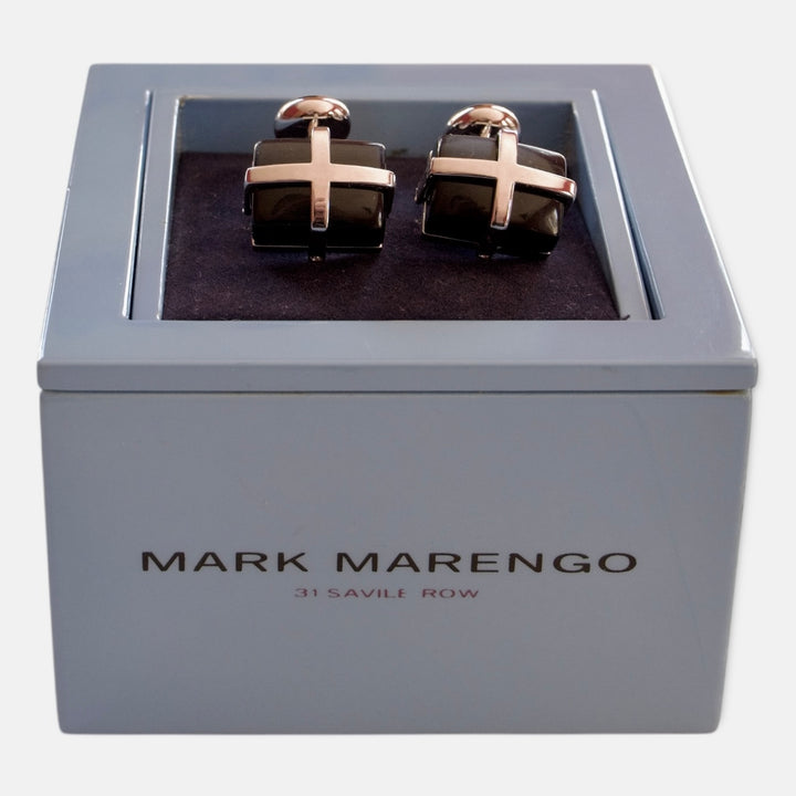 Black Cat Eye Cufflinks
