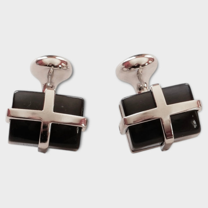 Black Cat Eye Cufflinks