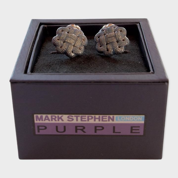 Blue Labyrinth Cufflinks