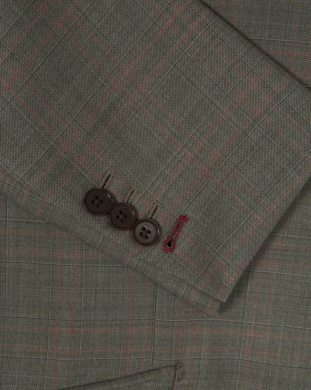 Beige Prince Of Wales Suit Sartorially Made