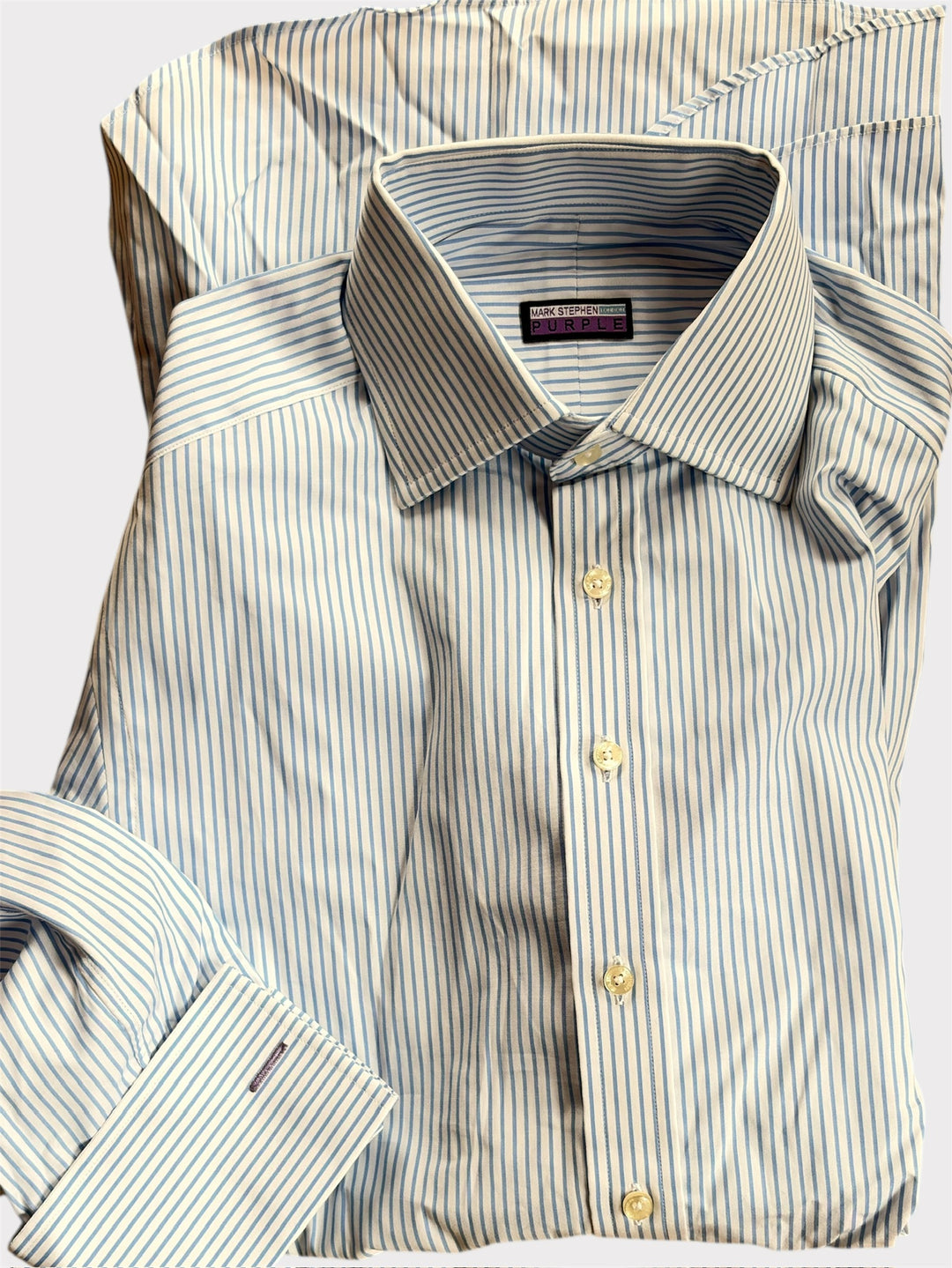 Pale Blue Stripe Shirt