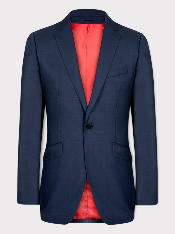Dark Blue Sharkskin Suit