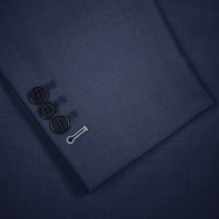 Steel Blue Sharkskin Suit