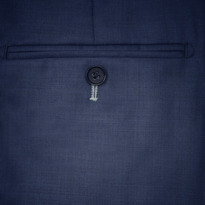 Steel Blue Sharkskin Suit
