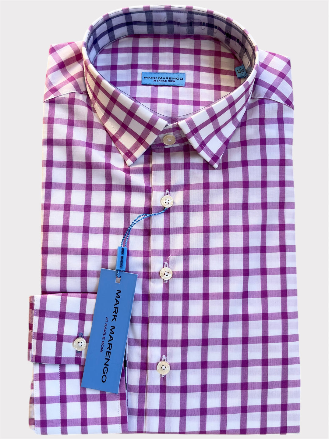 Purple Check Shirt