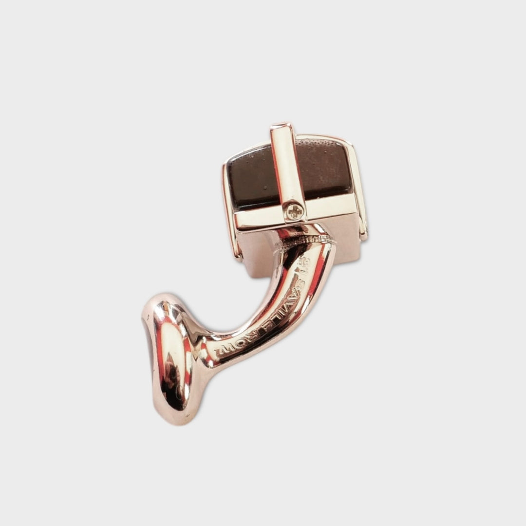 Dark Brown Cat Eye Cufflinks