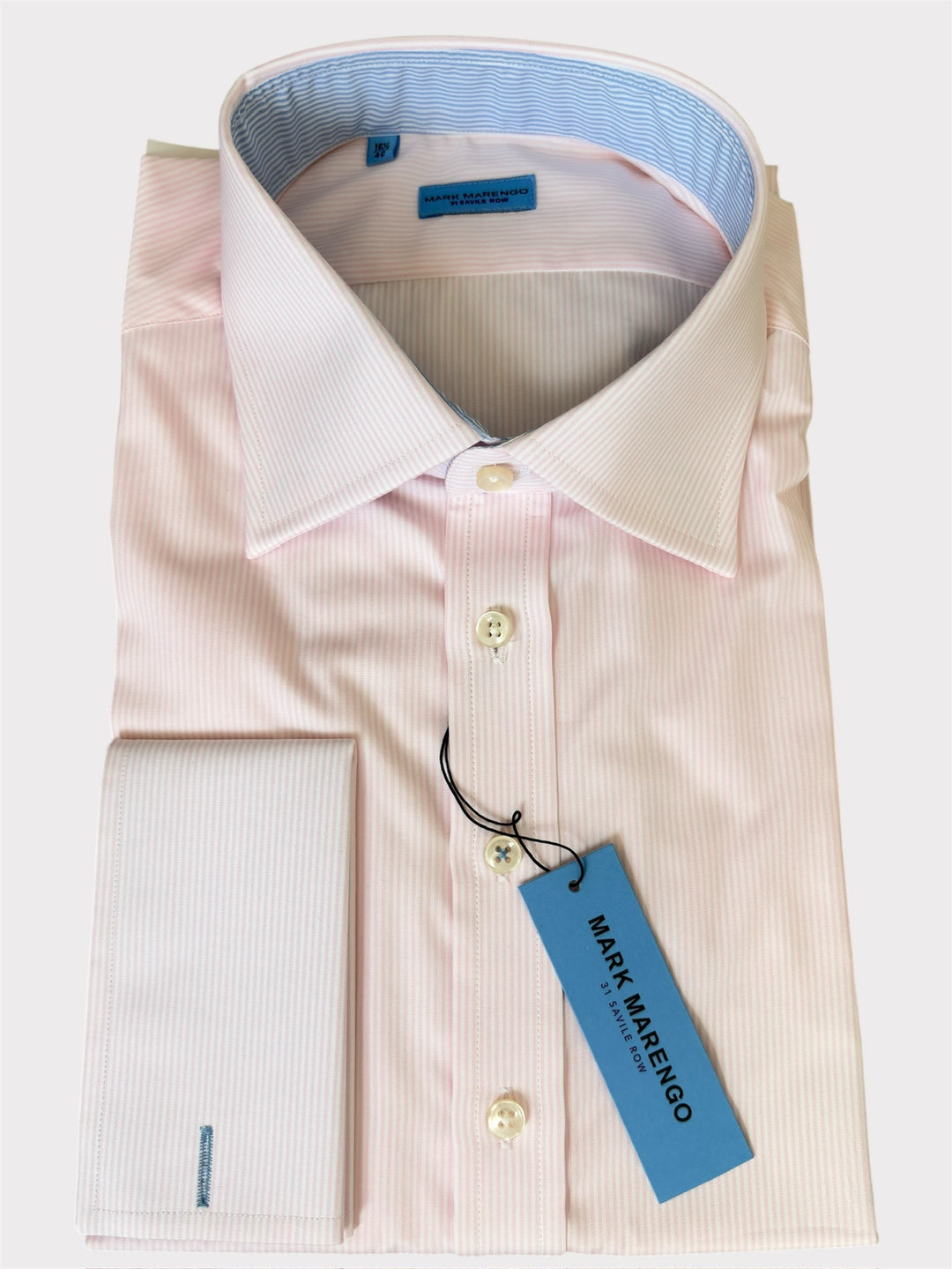 Light Pink Fine Stripe Shirt