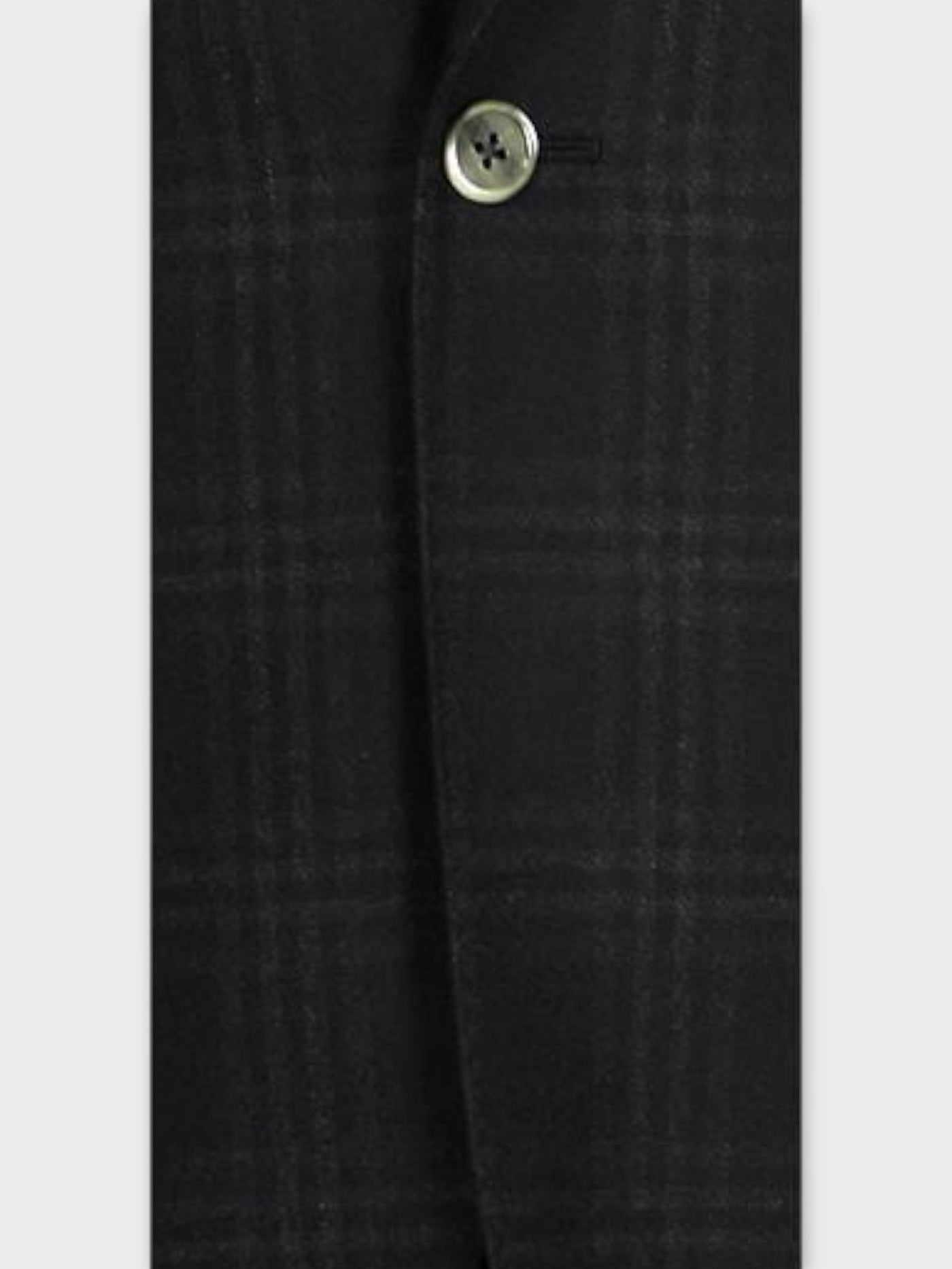 Black Check Half Lined Jacket