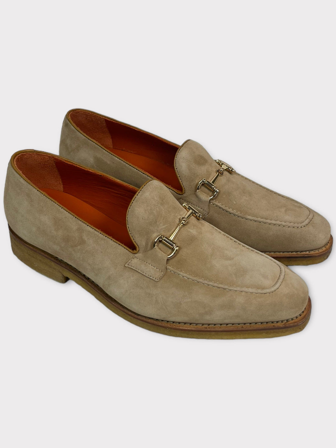 Suede Loafers