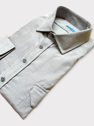 Grey Corduroy Shirt