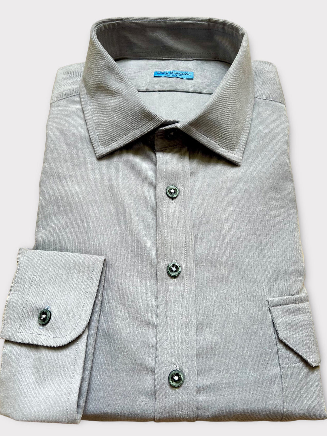 Grey Corduroy Shirt