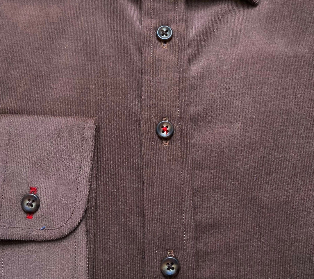 Brown Corduroy Shirt