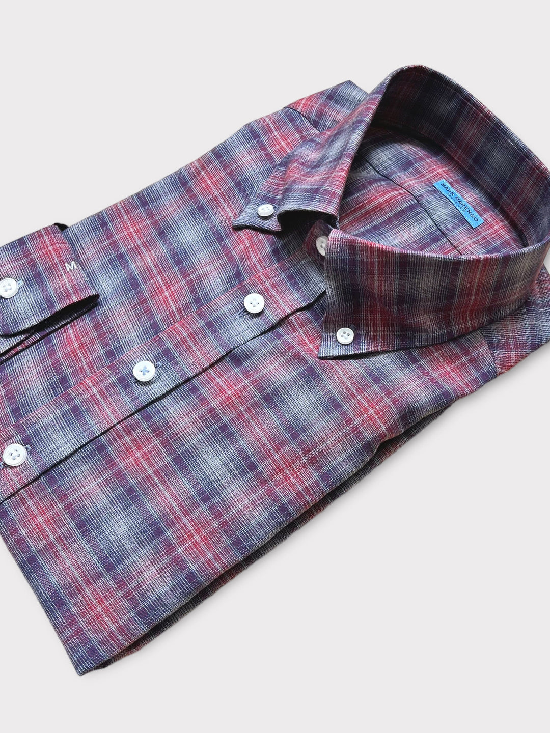 Red Blue Check Shirt