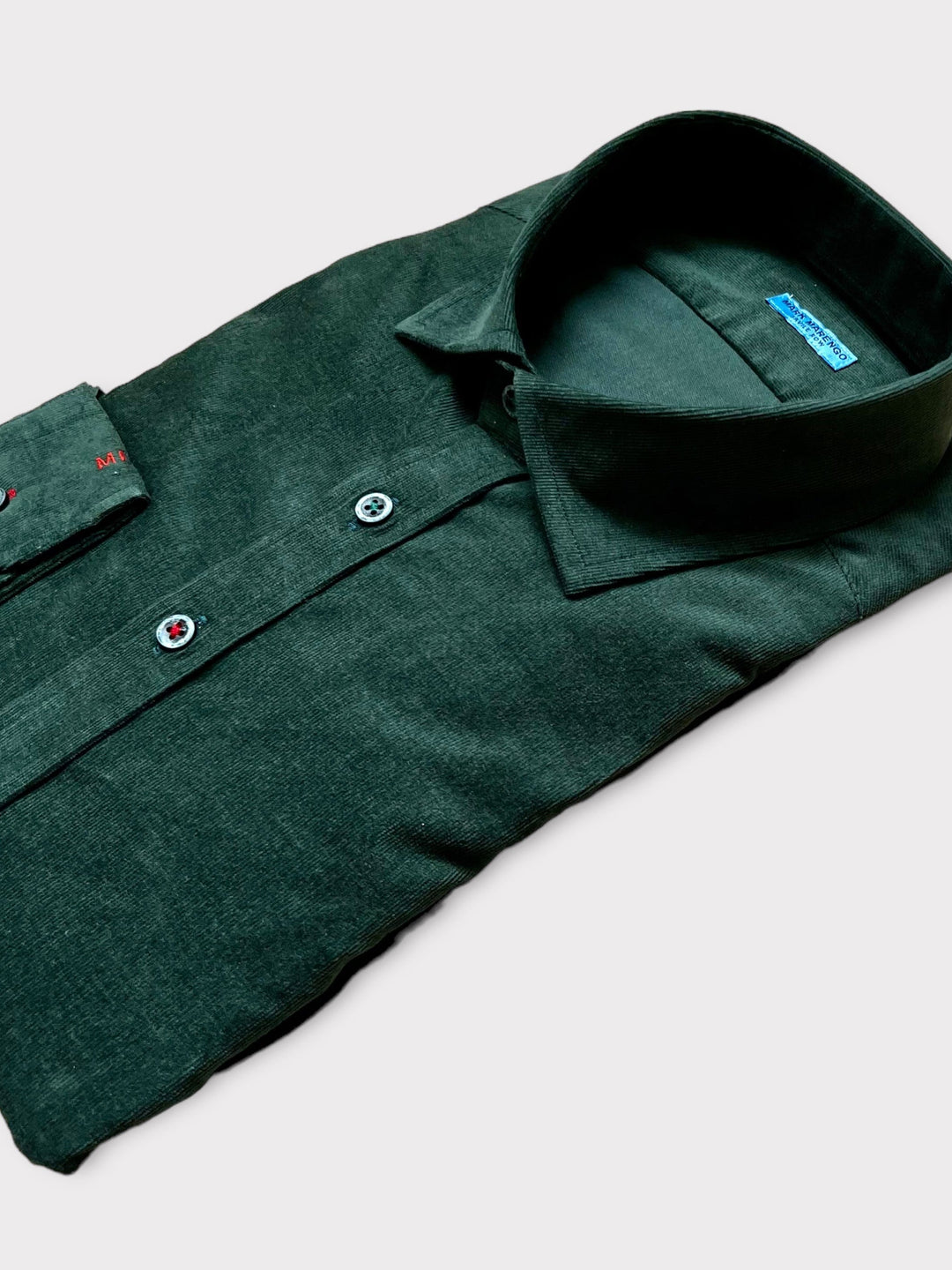 Dark Green Corduroy Shirt