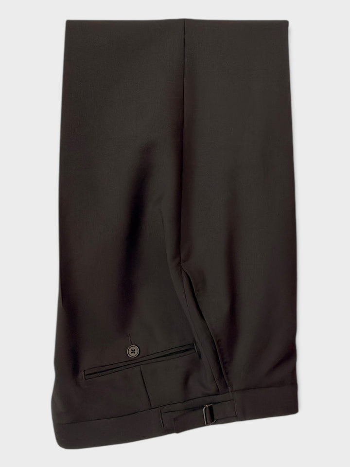 Pantalon en laine noir