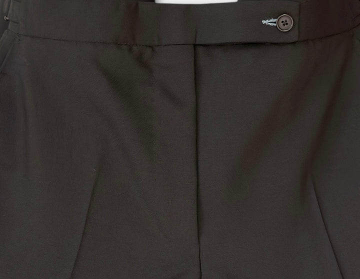 Pantalon en laine noir