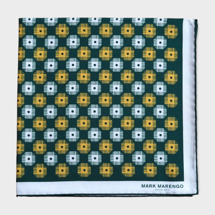 Pochette Verte - Cercles Concentriques
